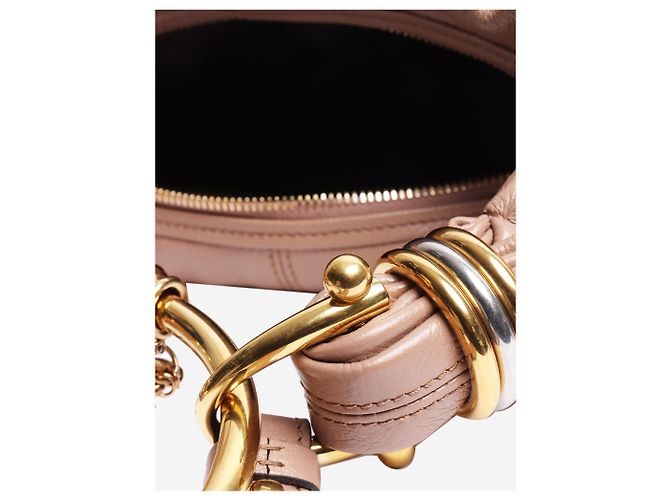Chloé Lederhandtasche mit neutralem Armband - Ansicht 8