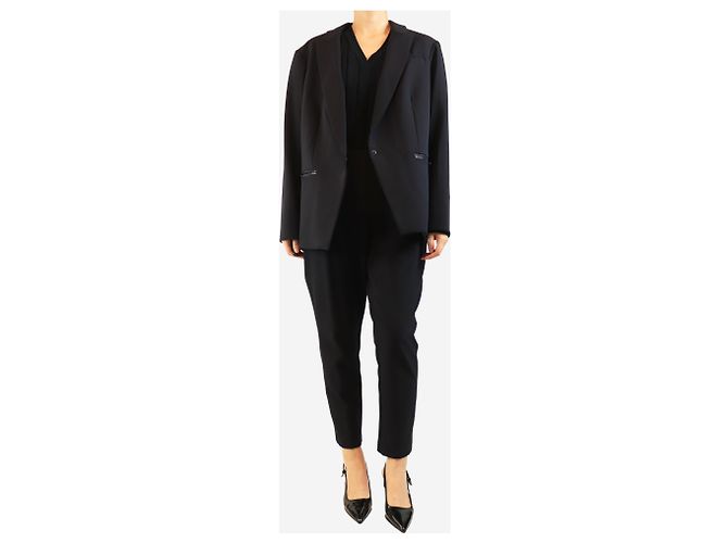 Veronica Beard Completo abito blu navy - taglia UK 22 - vista 3