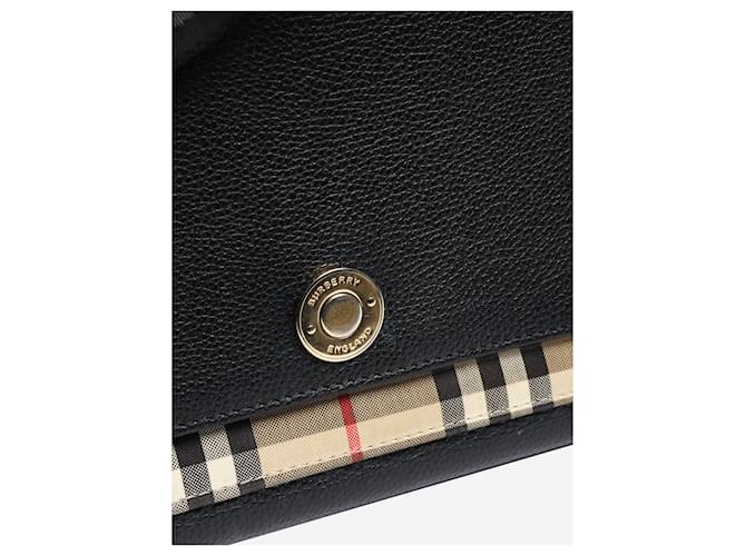 Burberry Borsa Black Note Nero - vista 6