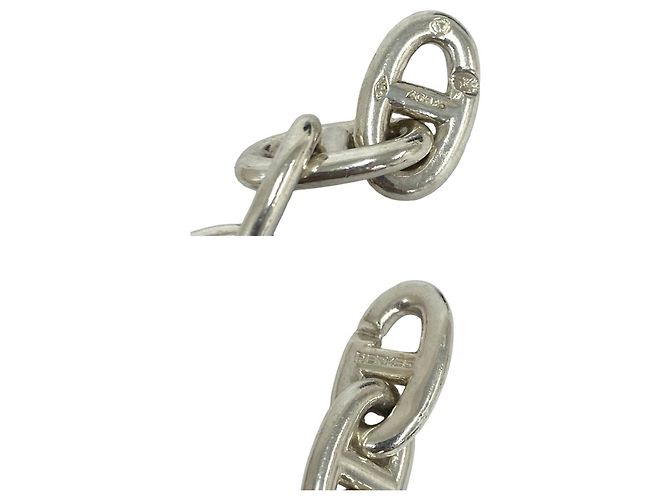 Hermès Collana HERMES Chaine d'Ancre Crescendo Argento - vista 3