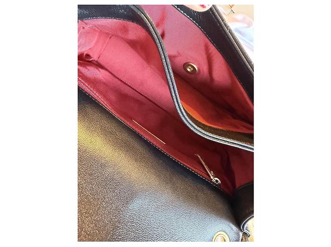 Chanel Classic Flap Borsa in Pelle Trapuntata Nera Nero - vista 4