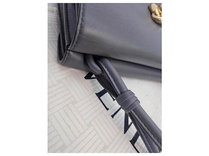 Bottega Veneta Borsa in pelle grigia Grigio - vista 7
