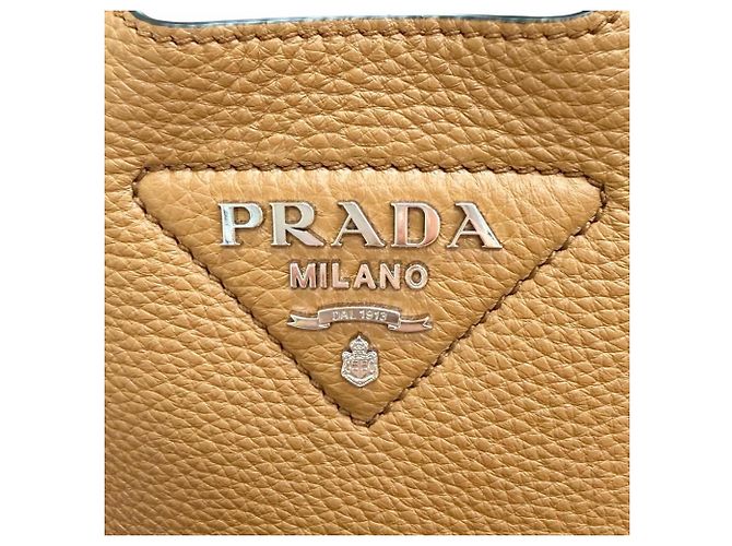 Prada 1BA349 Mini Borsa a mano Marrone - vista 8