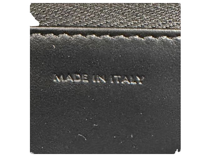Céline Portafoglio lungo Celine in pelle di vitello nera Nero - vista 10