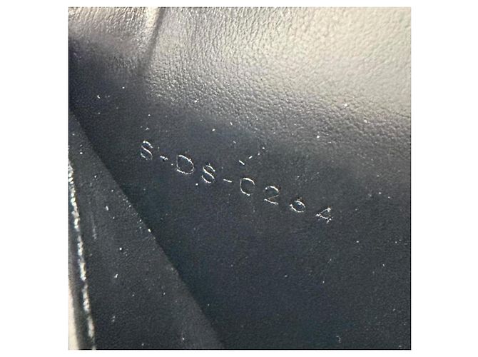 Céline Portafoglio lungo Celine in pelle di vitello nera Nero - vista 9
