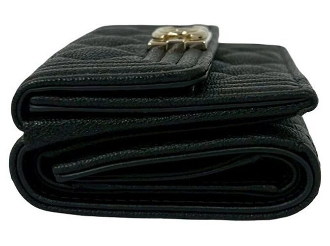 Cartera tríptico Chanel Boy Chanel Coco Mark Negro - vista 4