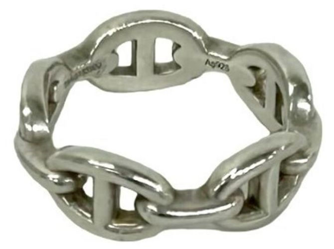 Hermès Hermes Chaine d'Ancre Enchainée Ring Silber - Ansicht 6