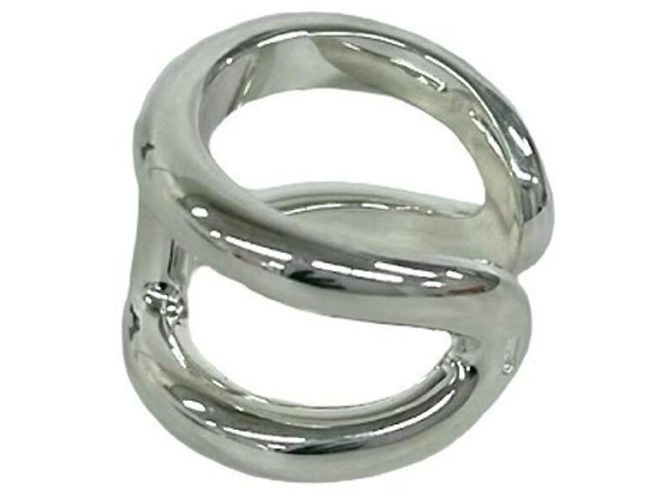Hermès Osmo's GM Band Ring HERMES Silber - Ansicht 4