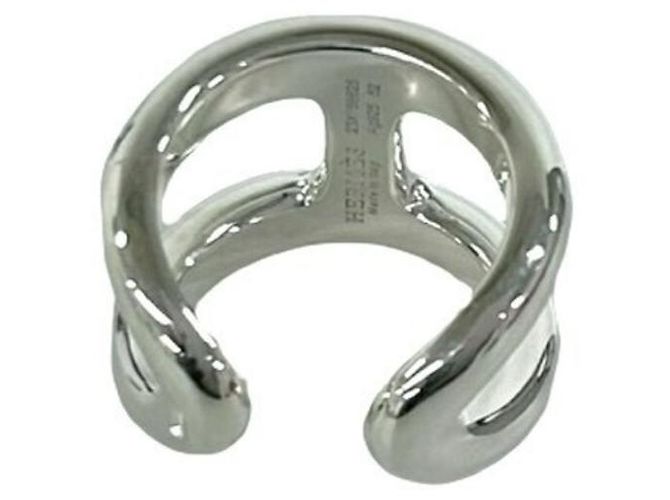 Hermès Osmo's GM Band Ring HERMES Silber - Ansicht 6