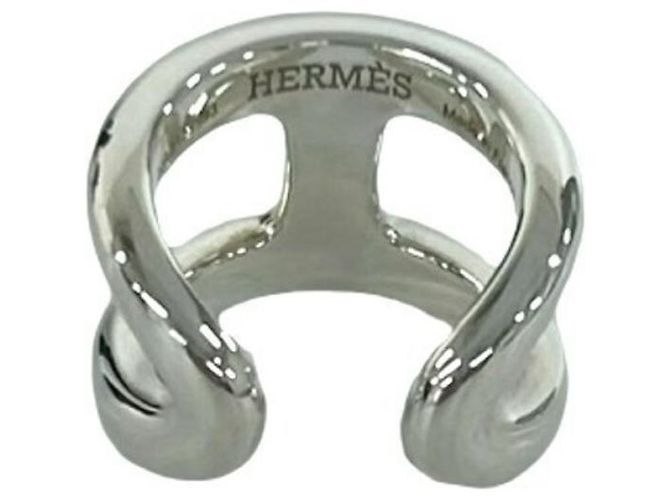 Ring Hermès Anillo HERMES Osmos GM en plata de ley - vista 6