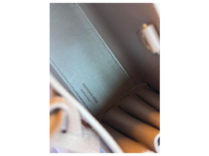 Saint Laurent Sac de Jour Borsa in Pelle - Grigia Grigio - vista 3