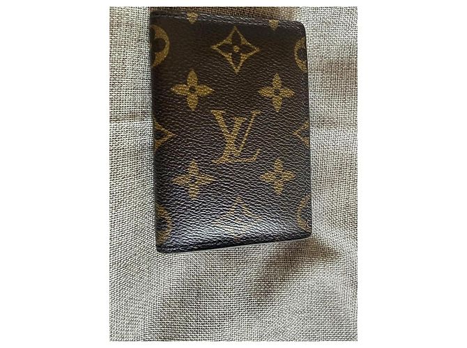 Louis Vuitton Monogram Card Holder Brown - view 3