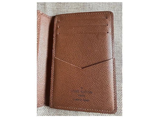 Louis Vuitton Monogram Card Holder Brown - view 6