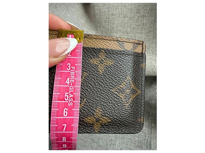 Louis Vuitton Monogram Canvas Card Holder Brown - view 7