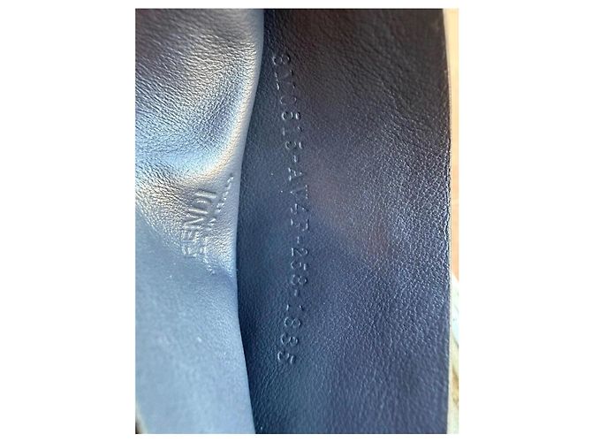 Fendi Leder-Kartenetui mit Landschaftsmotiv Braun Schwarz Mehrfarben - Ansicht 3