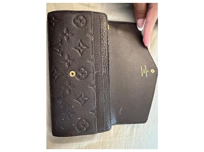 Louis Vuitton Cartera Monogram Empreinte Negro - vista 10