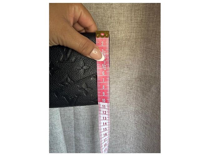 Louis Vuitton Cartera Monogram Empreinte Negro - vista 13