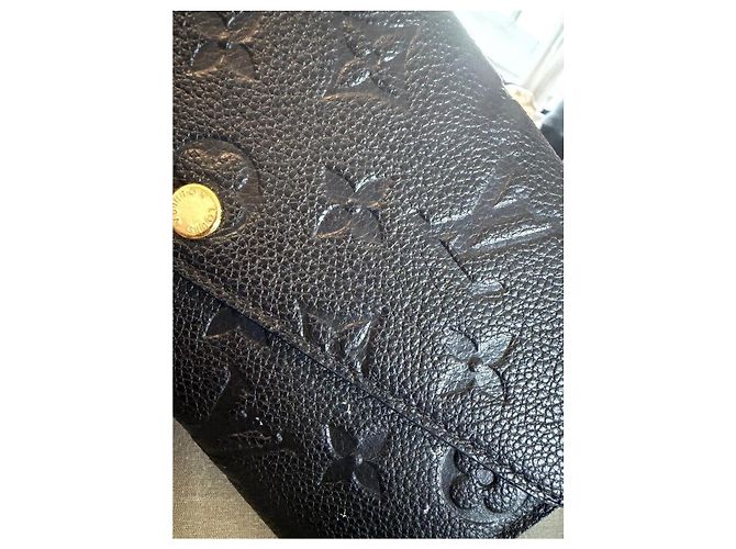 Louis Vuitton Cartera Monogram Empreinte Negro - vista 3