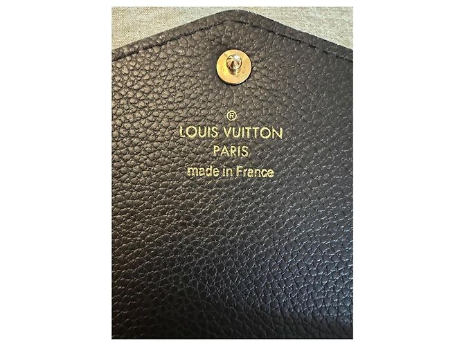 Louis Vuitton Cartera Monogram Empreinte Negro - vista 4