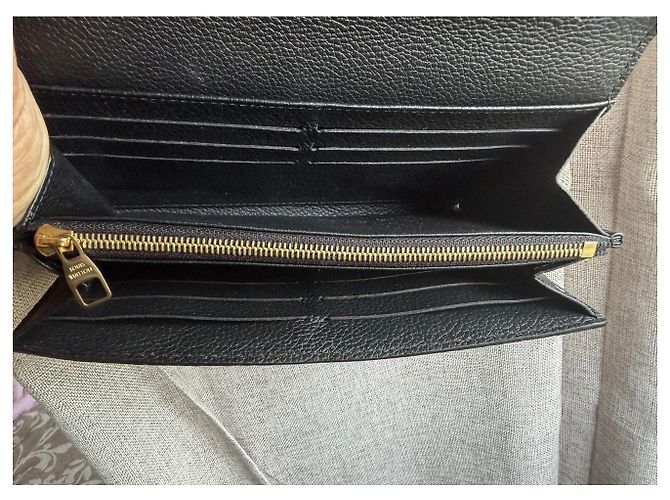 Louis Vuitton Cartera Monogram Empreinte Negro - vista 5