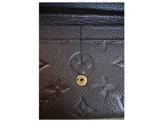 Louis Vuitton Cartera Monogram Empreinte Negro - vista 9