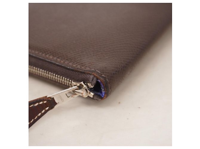 Hermès Hermes Azap Long Wallet Brown - view 5