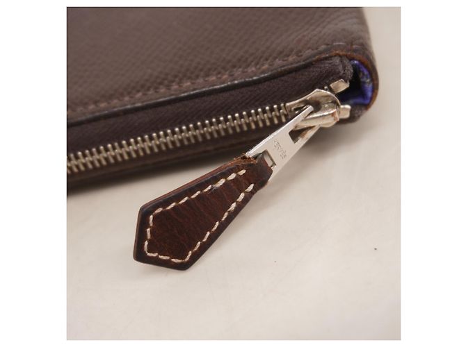 Hermès Hermes Azap Long Wallet Brown - view 7