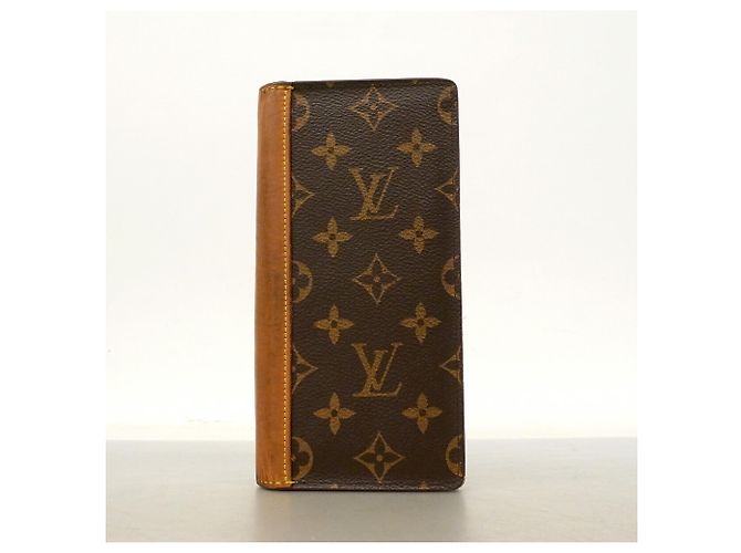 Portafoglio lungo Louis Vuitton Monogram Archive Brazza Marrone - vista 10