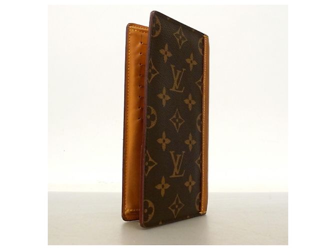 Portafoglio lungo Louis Vuitton Monogram Archive Brazza Marrone - vista 2