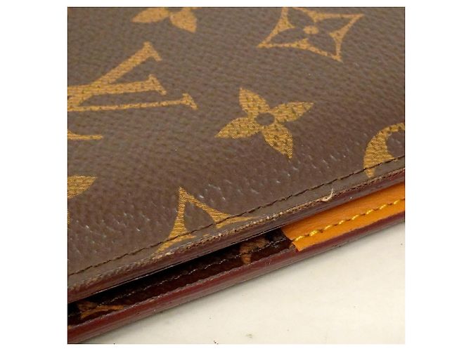 Portafoglio lungo Louis Vuitton Monogram Archive Brazza Marrone - vista 9