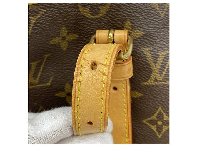 Borsa Tote Louis Vuitton Monogram Bucket GM Marrone - vista 7