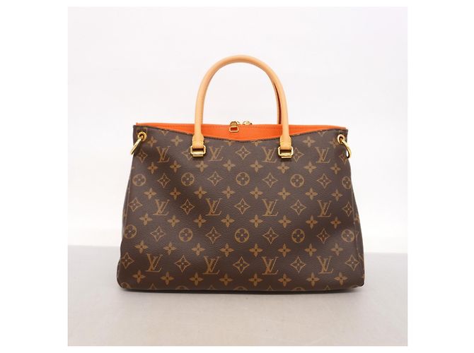 Borsa Louis Vuitton Monogram Pallas Marrone - vista 9