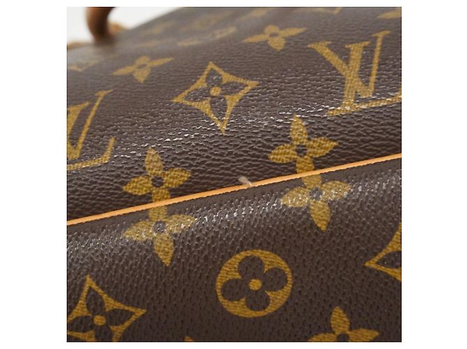 Borsa Louis Vuitton Monogram Deauville Marrone - vista 10