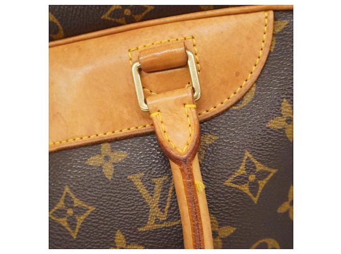 Borsa Louis Vuitton Monogram Deauville Marrone - vista 12