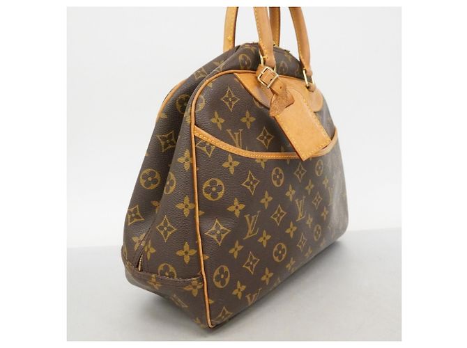 Borsa Louis Vuitton Monogram Deauville Marrone - vista 2