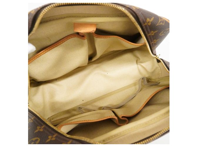 Borsa Louis Vuitton Monogram Deauville Marrone - vista 4