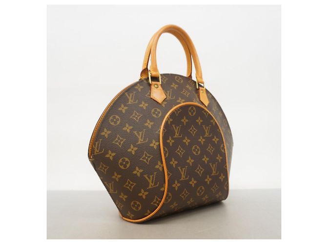 Borsa Louis Vuitton Monogram Ellipse MM Marrone - vista 2