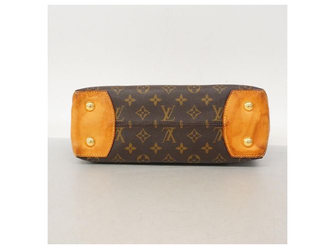 Borsa Louis Vuitton Monogram Wilshire PM Marrone - vista 3