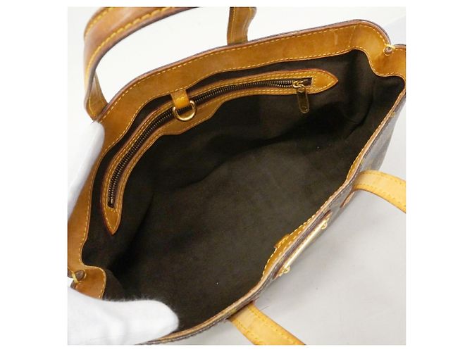 Borsa Louis Vuitton Monogram Wilshire PM Marrone - vista 4