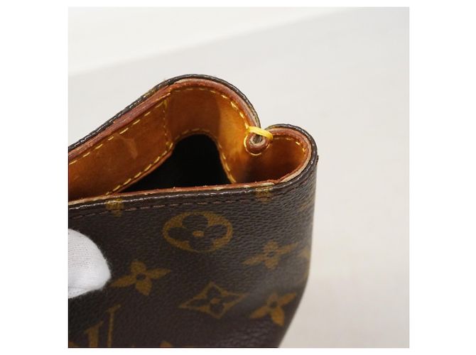 Borsa Louis Vuitton Monogram Wilshire PM Marrone - vista 7