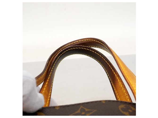 Borsa Louis Vuitton Monogram Wilshire PM Marrone - vista 9