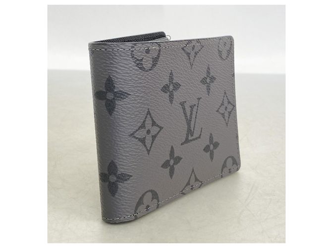 Portafoglio Slender Louis Vuitton Monogram Eclipse Reverse Marrone - vista 2