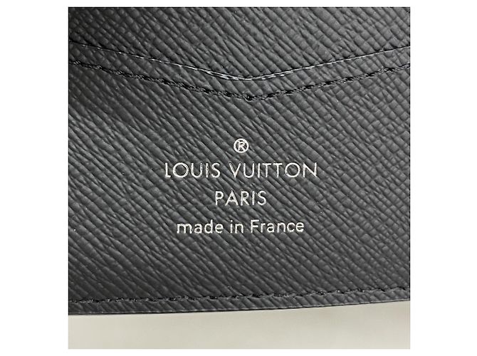 Portafoglio Slender Louis Vuitton Monogram Eclipse Reverse Marrone - vista 4