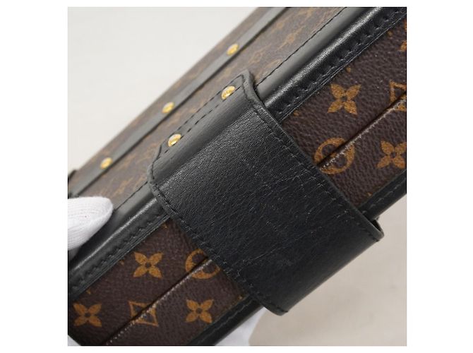 Bolsa de Ombro Louis Vuitton Monogram Petite Malle - vista 9