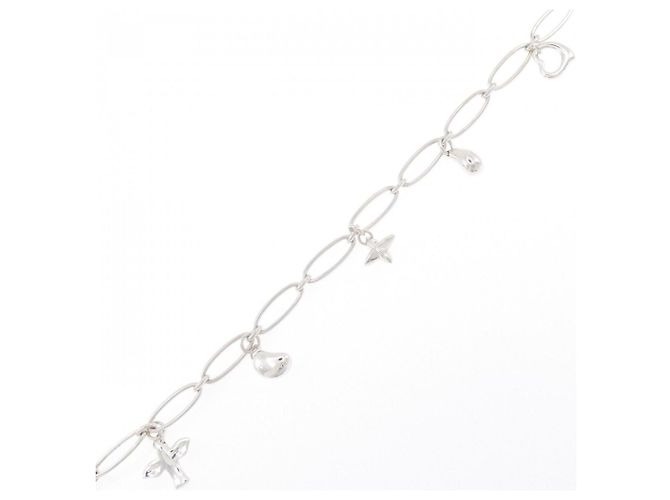 Bracciale con charm Tiffany & Co. in argento 925 - vista 2