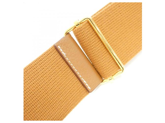 Hermès Borsa a Spalla Hermes Evelyne 3 PM Beige D'oro Crudo - vista 6
