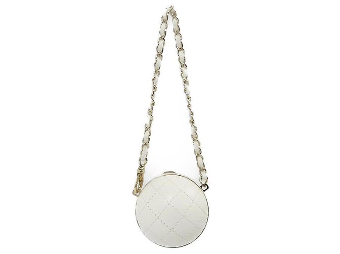 Charm per borsa Chanel AP4945 Bianco D'oro - vista 2