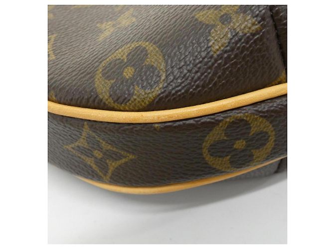 Borsa a tracolla Louis Vuitton Monogram Pochette Croissant Marrone - vista 2