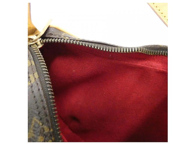 Borsa a tracolla Louis Vuitton Monogram Pochette Croissant Marrone - vista 6