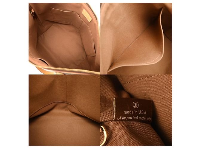 Borsa Louis Vuitton Monogram Palermo PM Marrone - vista 10